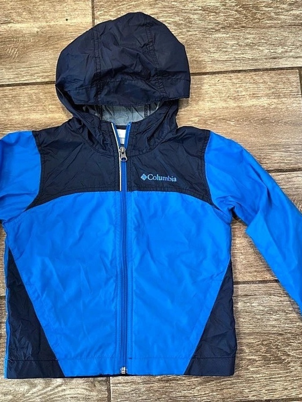 Columbia RB3416 Color Block Rain Jacket Boys XXS (4/5)